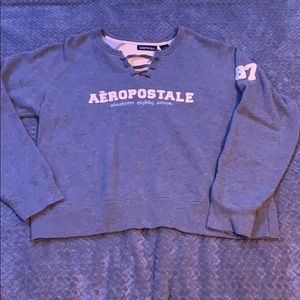 Grey Aeropostale sweater